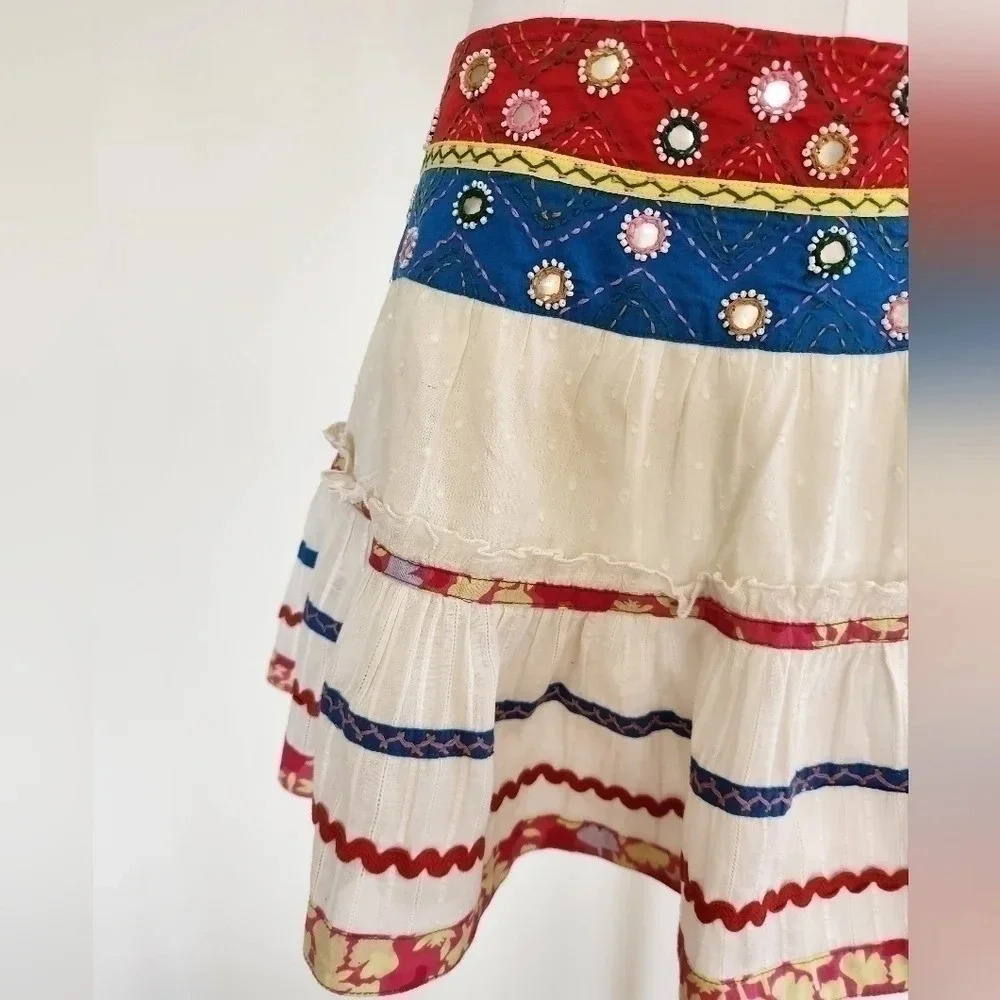 NWT || RAGA || boho style mini skirt